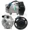 SANDEN 7H15 709 sd709 SD7H15 auto aircon ac compressor for Volvo 20587125 85000458 8500458 SANDEN: 4324 4134 4116