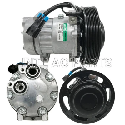 SANDEN 7H15 709 sd709 SD7H15 auto aircon ac compressor for Volvo 20587125 85000458 8500458 SANDEN: 4324 4134 4116