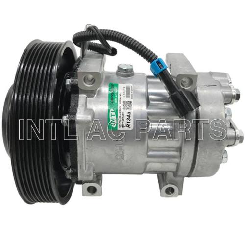 SANDEN 7H15 709 sd709 SD7H15 auto aircon ac compressor for Volvo 20587125 85000458 8500458 SANDEN: 4324 4134 4116