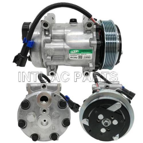 SD7H15 Auto Ac Compressor For Freightliner Truck Sanden 4430 4473 4819