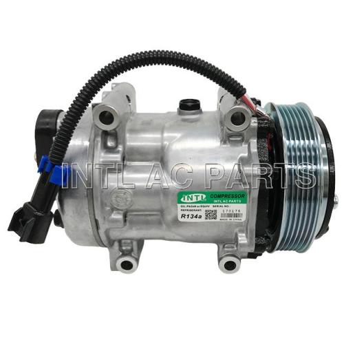 SD7H15 Auto Ac Compressor For Freightliner Truck Sanden 4430 4473 4819