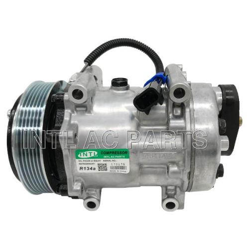 SD7H15 Auto Ac Compressor For Freightliner Truck Sanden 4430 4473 4819