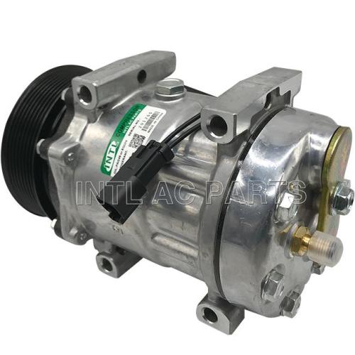 SD7H15 Auto Ac Compressor FOR Caterpillar Bagger 416E 420E Sanden 4021 2992212