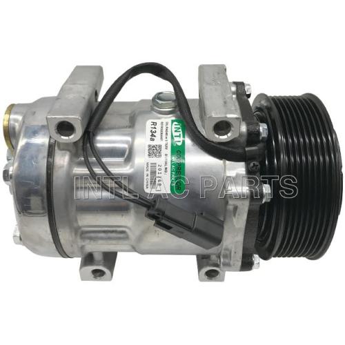 SD7H15 Auto Ac Compressor FOR Caterpillar Bagger 416E 420E Sanden 4021 2992212