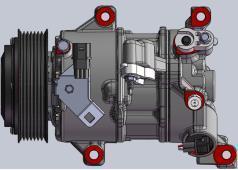 A/C Compressor For HONDA 2015 DBA-FR5 447280-8510 388105K8J01