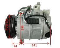 For Mercedes Benz W246 Air Conditioning Compressor a0032306811 447280-6541