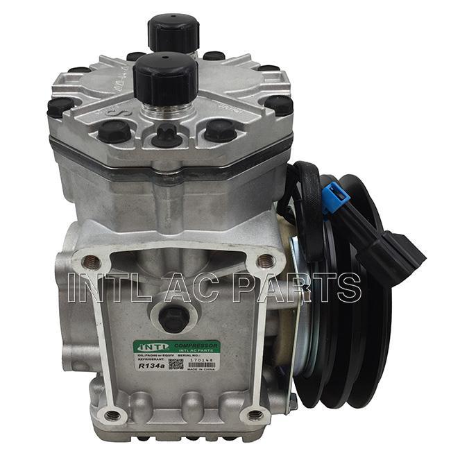 HVAC A/C Compressor for York Freightliner/Kenworth/Peterbilt 2pk TUBE-O ...