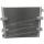 Auto Air conditioning a/c condenser for Mitsubishi Fuso FE120 FE140 FE145 FE180 CANTER ME733766 MK511919 CN 22061PFC