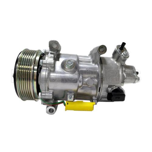 SD6C12 AC Compressor for Citroen C5 PEUGEOT 508 2.0 1618094580 1629097780 9677824580 9625868680 9677824580