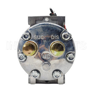 Compressor Modelo 7H15 Caminhao Iveco Vertis 12 Volts 8pk 123mm CC1248SS 8124 TSP0155891 RC.600.506 AIR CONDITIONING COMPRESSOR