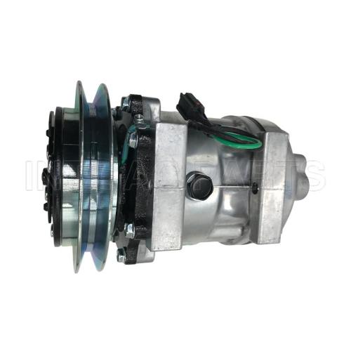 SD7H13 8925 AC Compressor for Case Excavator 350 - D-BODY 1GA 146MM 24V LC91V00002F2/ LC91V00002F3/ LC91V00002F1 RC.600.467