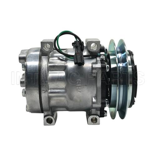 SD7H13 8925 AC Compressor for Case Excavator 350 - D-BODY 1GA 146MM 24V LC91V00002F2/ LC91V00002F3/ LC91V00002F1 RC.600.467