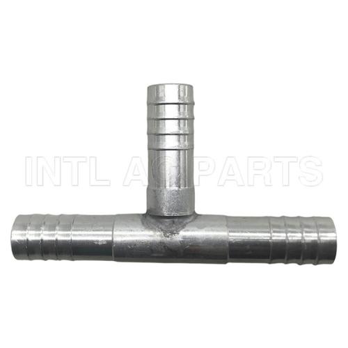 auto air condition fitting ac pipe fitting auto through pipe hose fitting tee pipe /pipe hose fitting