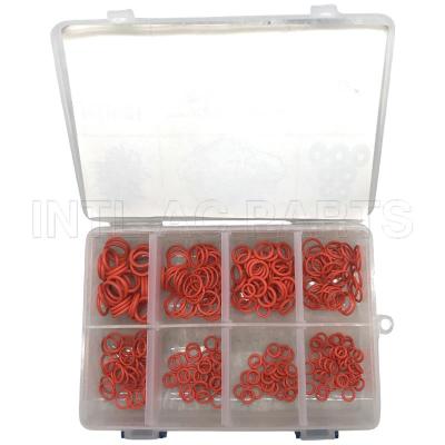 auto ac air conditioning O-RINGS BIG 8 SIZE O-RING KIT CASE NBR PACKING WITH ORANGE (320PCS)