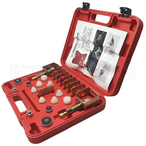 AUTO MULTI-PURPOSE FLUSHING & LEAK ADAPTER TEST KIT HVAC / AUTO MULTI-PURPOSE FLUSHING & LEAK ADAPTER TEST KIT