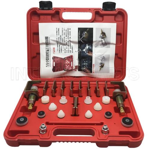 AUTO MULTI-PURPOSE FLUSHING & LEAK ADAPTER TEST KIT HVAC / AUTO MULTI-PURPOSE FLUSHING & LEAK ADAPTER TEST KIT