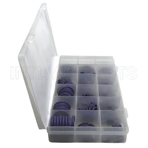 18 SIZE O-RING KIT CASE NBR PACKING WITH PURPLE 265PCS