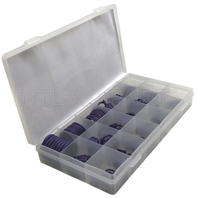 18 SIZE O-RING KIT CASE NBR PACKING WITH PURPLE 265PCS