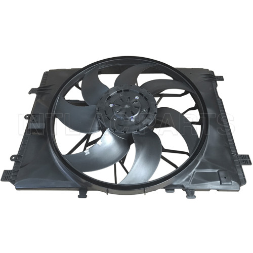 AUTO AC CONDENSER Electronic fan for Mercedes-Benz C180 E200 GLK250 SLK200 2045000293 A2049066802 05062026