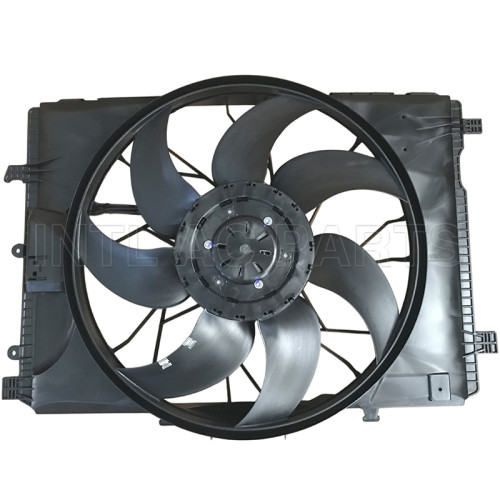 AUTO AC CONDENSER Electronic fan for Mercedes-Benz C180 E200 GLK250 SLK200 2045000293 A2049066802 05062026