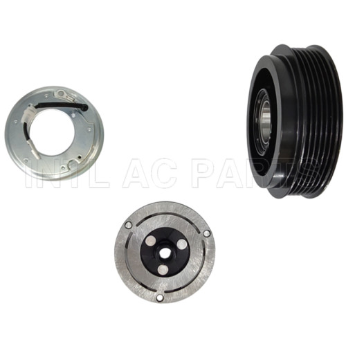 SS10LV12 Auto Car AC Compressor Clutch pulley kit for SUZUKI JIMNY 05-24 123mm 6pk 12v