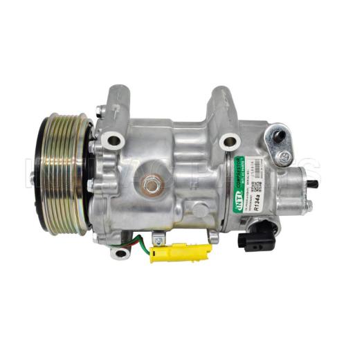 SD6C12 AC Compressor for Citroen C5 PEUGEOT 508 2.0 1618094580 1629097780 9677824580 9625868680 9677824580