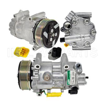 SD6C12 AC Compressor for Citroen C5 PEUGEOT 508 2.0 1618094580 1629097780 9677824580 9625868680 9677824580