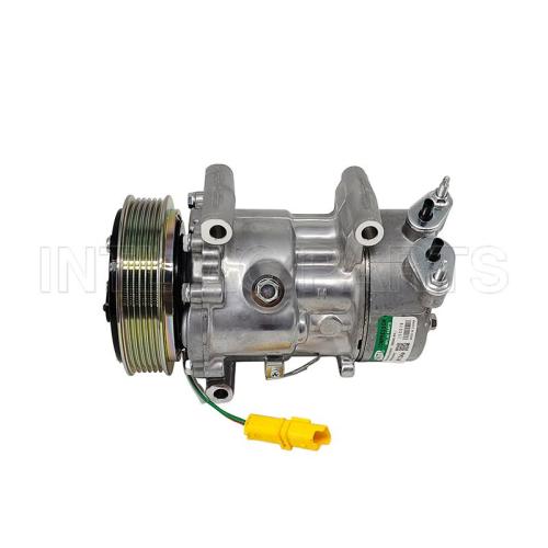 Sanden 6V12 SD6V12 AUTO A/C COMPRESSOR Citroen Fiat Peugeot 206 CO 11286C