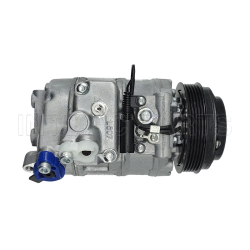 Compressor Modelo Denso 7SBU16C BMW E46-318i/ 320i/ E38-728i/ 730i/ 740i/ 750i -7SBU16C 5pk 110mm