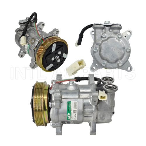 New Auto AC Compressor Citroen Xsar Peugeot 106 206 TSP0155424 TSP0155242 6453JK 9611111780