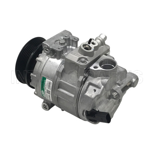 Car AC Compressor VW AMAROK TRANSPORTER MULTIVAN 2.0 TDI 2013-2015 7E0820803J 447150-2603 DENSO 7SEU17C