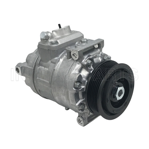 Car AC Compressor VW AMAROK TRANSPORTER MULTIVAN 2.0 TDI 2013-2015 7E0820803J 447150-2603 DENSO 7SEU17C