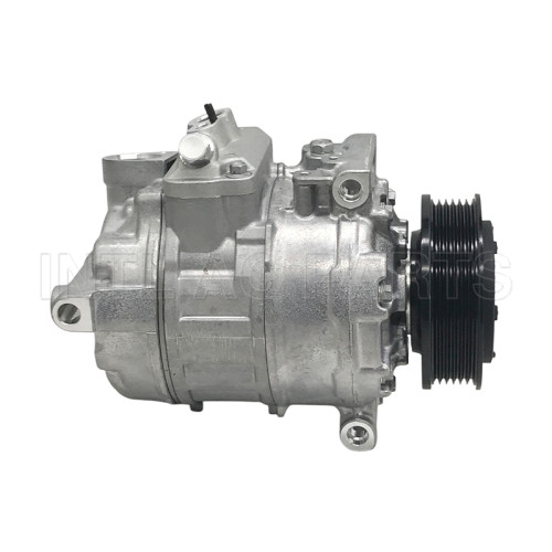 Car AC Compressor VW AMAROK TRANSPORTER MULTIVAN 2.0 TDI 2013-2015 7E0820803J 447150-2603 DENSO 7SEU17C