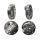 REAR COVER SANDEN COMPRESSOR / CATERPILLAR LOADER / MOTOR GRADER / EXCAVATOR 24V 8PK RC.501.103