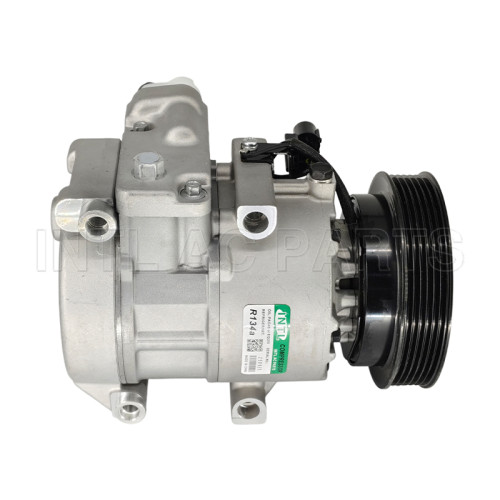 DV16 6SBU16-PV6-119mm Air AC Compressor assy 2007-2010 Kia Rondo L4 2.4L  97701-1D200