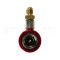 High Side R1234yf Coupler (12 mm-F x 17 mm) with extended disconnect protection sleeve
