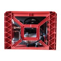 Parking AC Assembly Plastic model red outer unit gray inner unit 24V