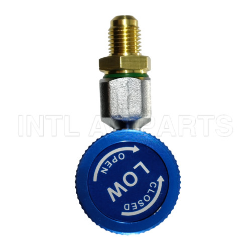 Universal 90° quick connector blue low pressure TO 2934C  2421115