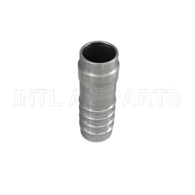 A/C Refrigerant Hose Fitting through tube pipe aluminum End  Barb 3 Inner Weld-On  EX 5296C FT 0004C #12