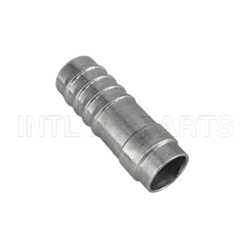 A/C Refrigerant Hose Fitting through tube pipe aluminum End  Barb 3 Inner Weld-On  EX 5296C FT 0004C #12