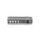 A/C Refrigerant Hose Fitting through tube pipe aluminum End  Barb 3 Inner Weld-On  EX 5296C FT 0004C #12