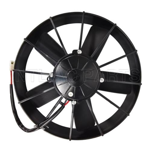 Auto radiator cooling fan for Bus 160W 5 straight blade PULL 12V  size 330MM