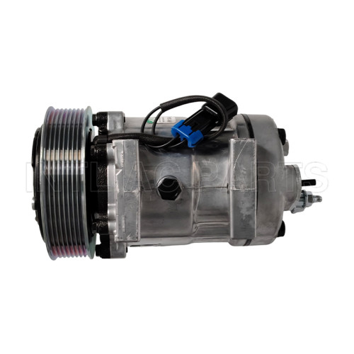 SD7H15 Auto Ac Compressor Kenworth-Piterbilt F69-1014 Sanden 4006, 4164