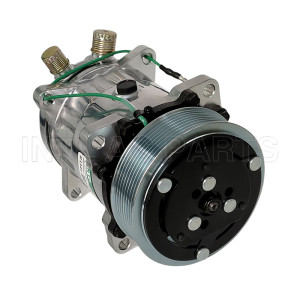SD7H15 Caterpillar Auto Ac Compressor Sanden 4443 4762 CO 4762C