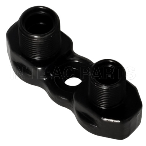 Universal A/C compressor Fitting Adapter Horizontal Port/Tube manifold fitting 3/4" x 7/8" RC.440.036