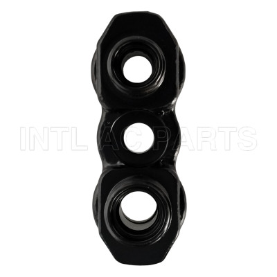 Universal A/C compressor Fitting Adapter Horizontal Port/Tube manifold fitting 3/4