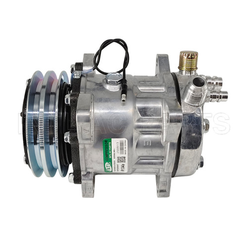 Universal auto a/c ac Compressor Sanden 507 SD507 air Compressor with Clutch 2A 125MM C0 91735