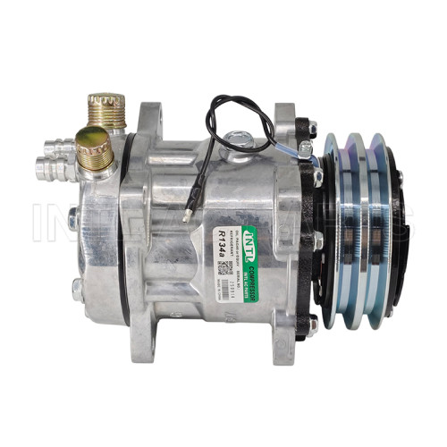 Universal auto a/c ac Compressor Sanden 507 SD507 air Compressor with Clutch 2A 125MM C0 91735