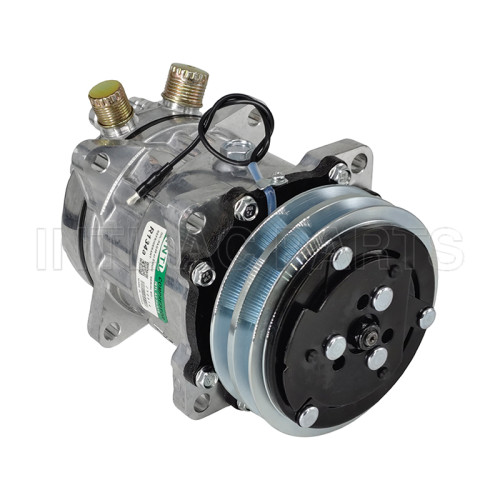 Universal auto a/c ac Compressor Sanden 507 SD507 air Compressor with Clutch 2A 125MM C0 91735