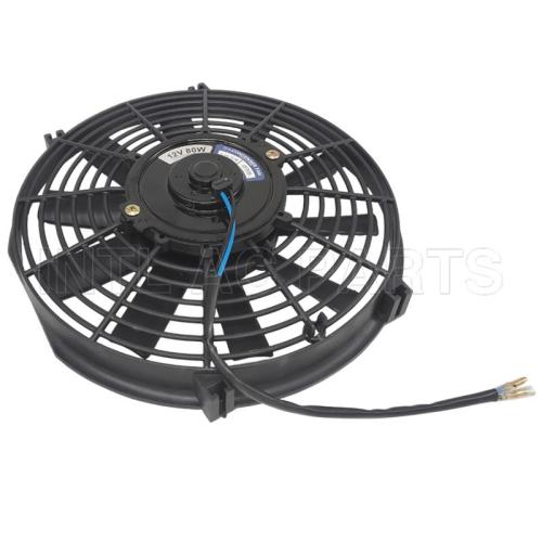 10 inch 12V 80W round frame with 10 straight blade RC.550.009